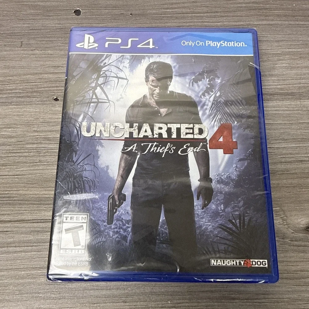 Uncharted 4: A Thief's End (Sony PlayStation 4, 2016) - Sealed - Brand New